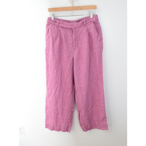 Madewell Pants - Madewell Pink Wide Leg Pants